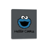 Hello Cookie - Canvas Wraps Canvas Wraps RIPT Apparel 8x10 / Charcoal