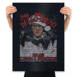 Hello Little Friends - Ugly Holiday - Prints Posters RIPT Apparel 18x24 / Black