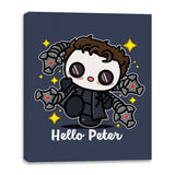 Hello Peter - Canvas Wraps Canvas Wraps RIPT Apparel 16x20 / Navy