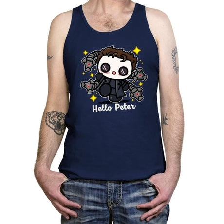 Hello Peter - Tanktop Tanktop RIPT Apparel X-Small / Navy