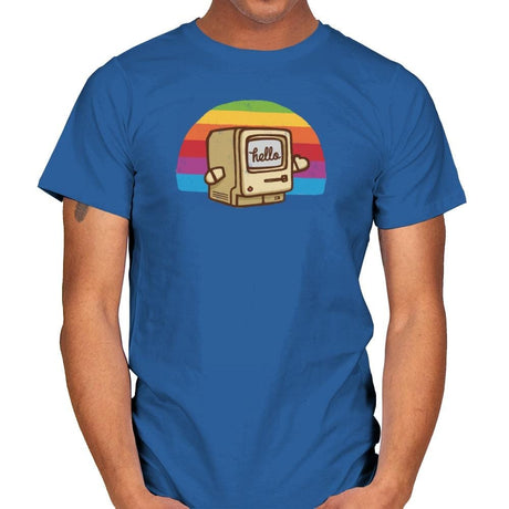 Hello Silicon Valley - Mens T-Shirts RIPT Apparel Small / Royal