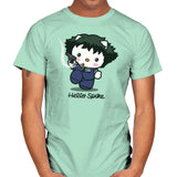 Hello Spike - Mens T-Shirts RIPT Apparel Small / Mint Green