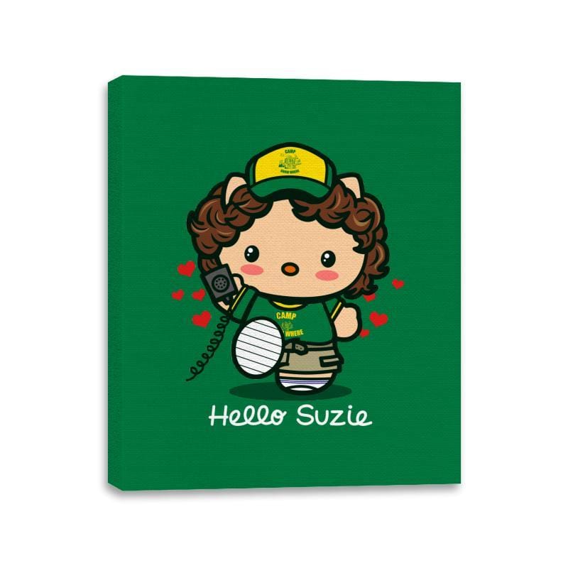 Hello Suzie - Canvas Wraps Canvas Wraps RIPT Apparel 11x14 / Kelly