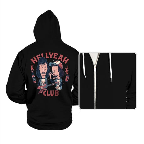 Hellyeah Club - Hoodies Hoodies RIPT Apparel Small / Black