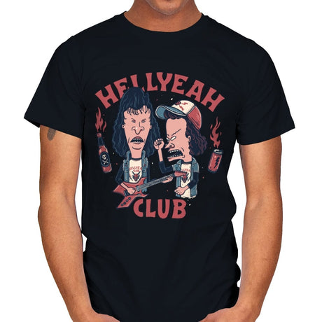 Hellyeah Club - Mens T-Shirts RIPT Apparel Small / Black