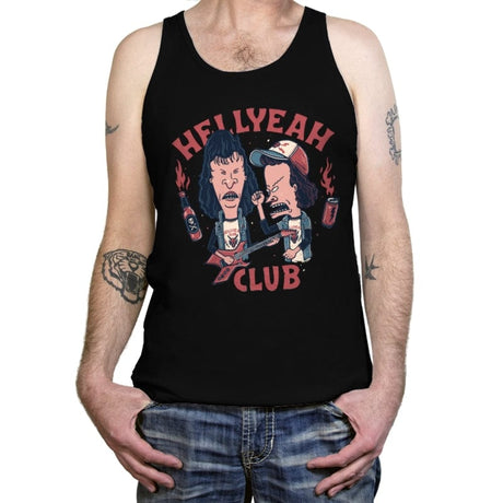 Hellyeah Club - Tanktop Tanktop RIPT Apparel X-Small / Black