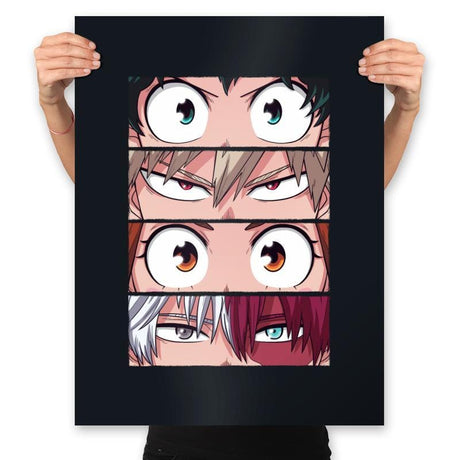 Hero Eyes - Prints Posters RIPT Apparel 18x24 / 151515