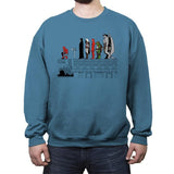 Hero Pose - Crew Neck Sweatshirt Crew Neck Sweatshirt RIPT Apparel