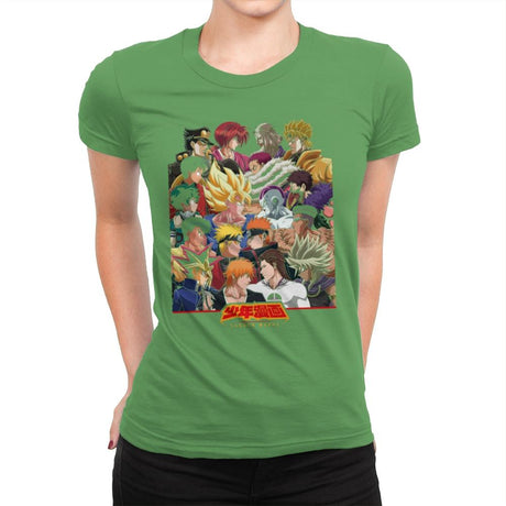 Heroes vs Villains - Best Seller - Womens Premium T-Shirts RIPT Apparel Small / Kelly