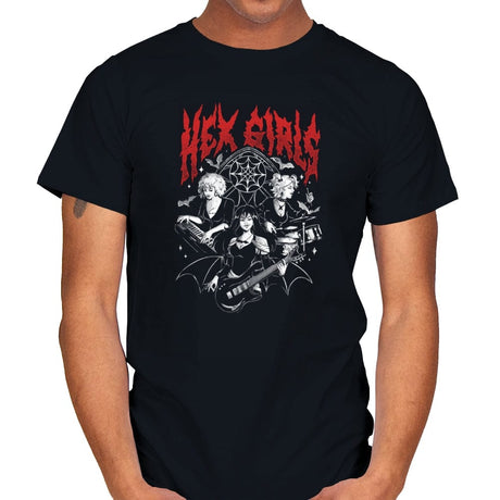 Hex Girls - Mens T-Shirts RIPT Apparel Small / Black