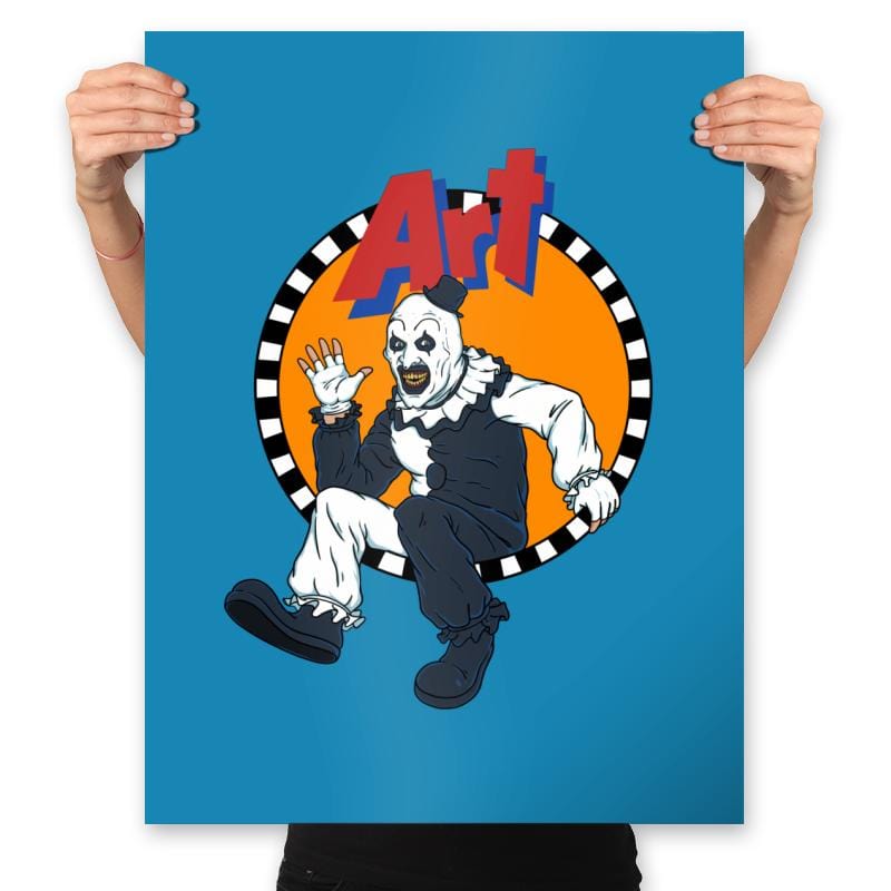 Hey Art! - Prints Posters RIPT Apparel 18x24 / Sapphire