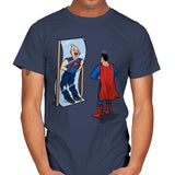 Hey You Clark - Mens T-Shirts RIPT Apparel Small / Navy