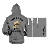 Hide and seek - Hoodies Hoodies RIPT Apparel Small / Athletic Heather