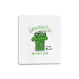 High Grouchiness Level - Canvas Wraps Canvas Wraps RIPT Apparel 8x10 / White