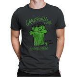 High Grouchiness Level - Mens Premium T-Shirts RIPT Apparel Small / Heavy Metal