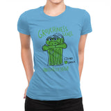 High Grouchiness Level - Womens Premium T-Shirts RIPT Apparel Small / Turquoise