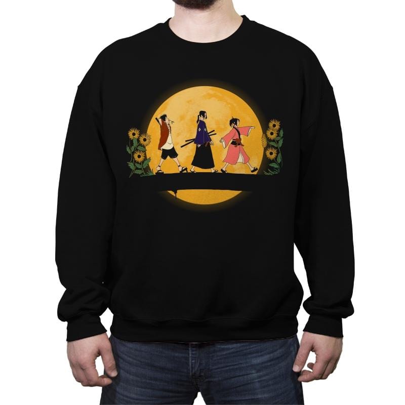 Himawari No Yoru - Crew Neck Sweatshirt Crew Neck Sweatshirt RIPT Apparel