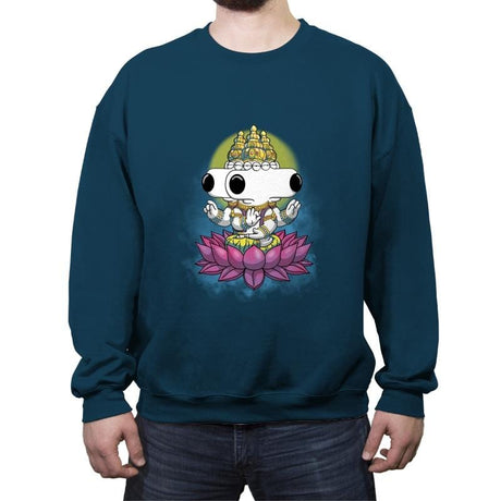 Hindu dog - Crew Neck Sweatshirt Crew Neck Sweatshirt RIPT Apparel