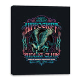 Hippogriff Riding Club - Canvas Wraps Canvas Wraps RIPT Apparel 16x20 / Black