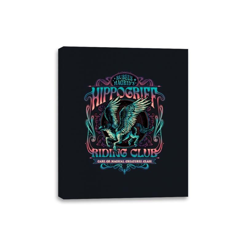 Hippogriff Riding Club - Canvas Wraps Canvas Wraps RIPT Apparel 8x10 / Black