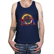 Hitchhiking Spiders - Tanktop Tanktop RIPT Apparel X-Small / Navy