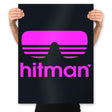 Hitman Athletics - Prints Posters RIPT Apparel 18x24 / Black