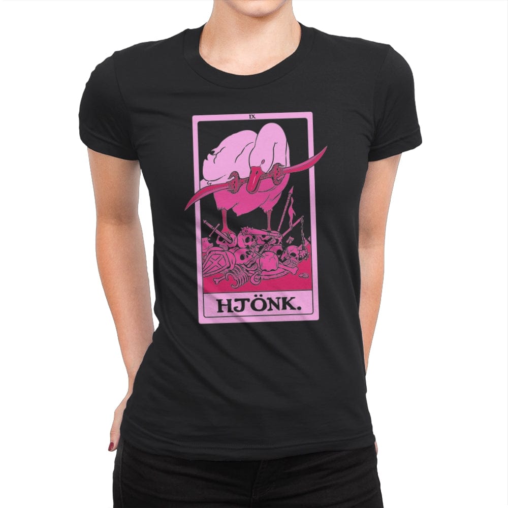 Hjönk. - Womens Premium T-Shirts RIPT Apparel Small / Black