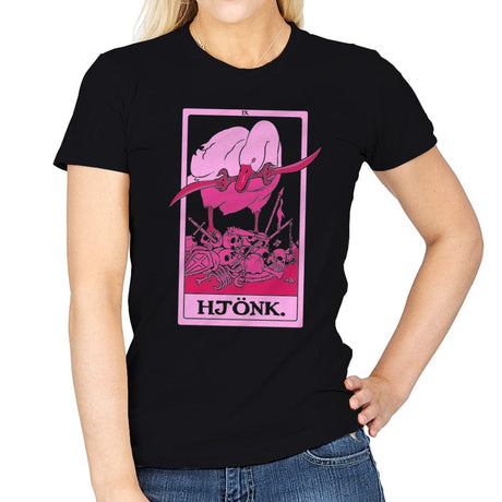 Hjönk. - Womens T-Shirts RIPT Apparel Small / Black