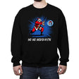 Ho ho hodouken - Crew Neck Sweatshirt Crew Neck Sweatshirt RIPT Apparel Small / Black