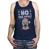 Ho You Guys! - Ugly Holiday - Tanktop Tanktop RIPT Apparel X-Small / Navy