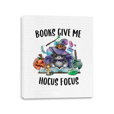 Hocus Focus  - Canvas Wraps Canvas Wraps RIPT Apparel 11x14 / White