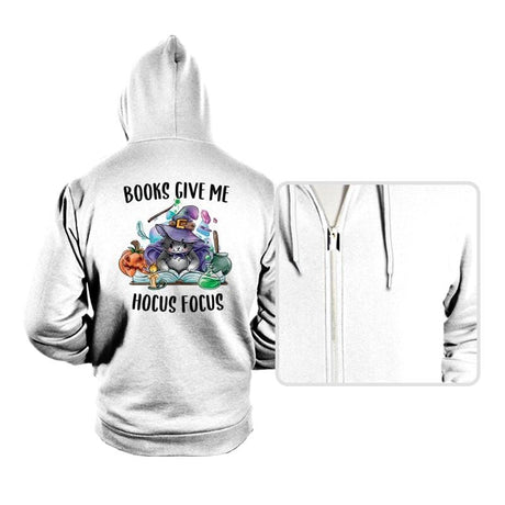 Hocus Focus  - Hoodies Hoodies RIPT Apparel Small / White