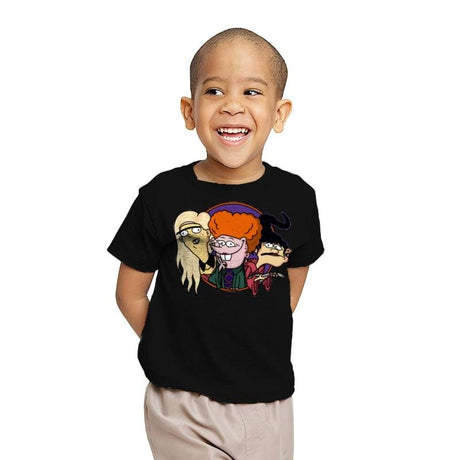 Hocus n Pocus! - Youth T-Shirts RIPT Apparel X-small / Black