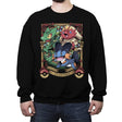 Hoenn Starters - Crew Neck Sweatshirt Crew Neck Sweatshirt RIPT Apparel Small / Black