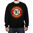 Hogwarts Expresso - Crew Neck Sweatshirt Crew Neck Sweatshirt RIPT Apparel Small / Black