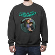 Hold on SpiderMonkey - Crew Neck Sweatshirt Crew Neck Sweatshirt RIPT Apparel Small / Charcoal