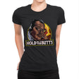 Hold on to your Butts - Womens Premium T-Shirts RIPT Apparel Small / Black