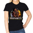 Hold on to your Butts - Womens T-Shirts RIPT Apparel Small / Black