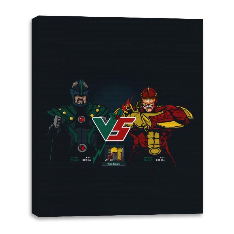 Holiday Kombat - Canvas Wraps Canvas Wraps RIPT Apparel 16x20 / Black