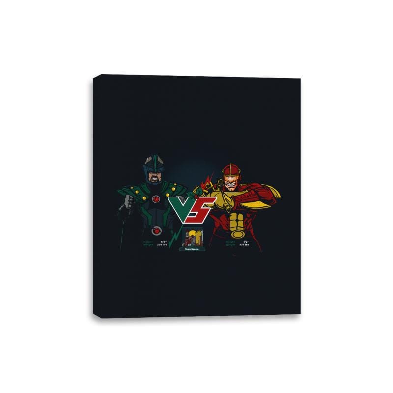 Holiday Kombat - Canvas Wraps Canvas Wraps RIPT Apparel 8x10 / Black