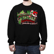 Holiday Who be What ee - Crew Neck Sweatshirt Crew Neck Sweatshirt RIPT Apparel Small / Black