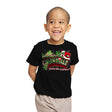 Holiday Who be What ee - Youth T-Shirts RIPT Apparel X-small / Black