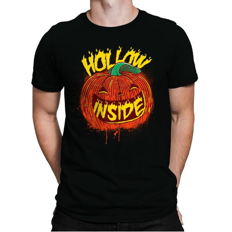 Hollow Inside - Mens Premium T-Shirts RIPT Apparel Small / Black