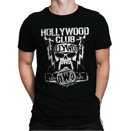 Hollywood Club 4 Life - Mens Premium T-Shirts RIPT Apparel Small / Black