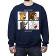 Holy Grail - Run Away - Crew Neck Sweatshirt Crew Neck Sweatshirt RIPT Apparel Small / Navy