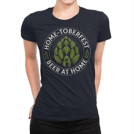 Home-toberfest - Womens Premium T-Shirts RIPT Apparel Small / Midnight Navy