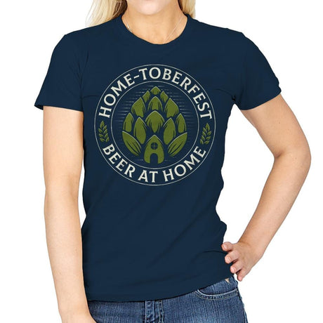 Home-toberfest - Womens T-Shirts RIPT Apparel Small / Navy