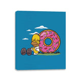 Homernuts - Canvas Wraps Canvas Wraps RIPT Apparel 11x14 / Sapphire