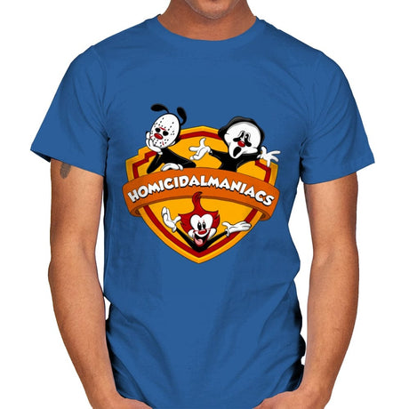 Homicidal Maniacs - Mens T-Shirts RIPT Apparel Small / Royal