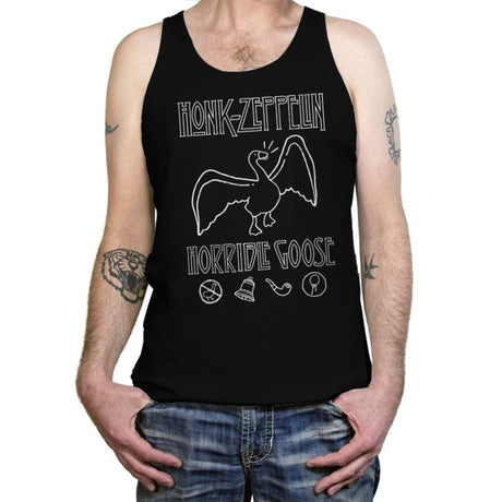 Honk Horrible Goose - Tanktop Tanktop RIPT Apparel X-Small / Black